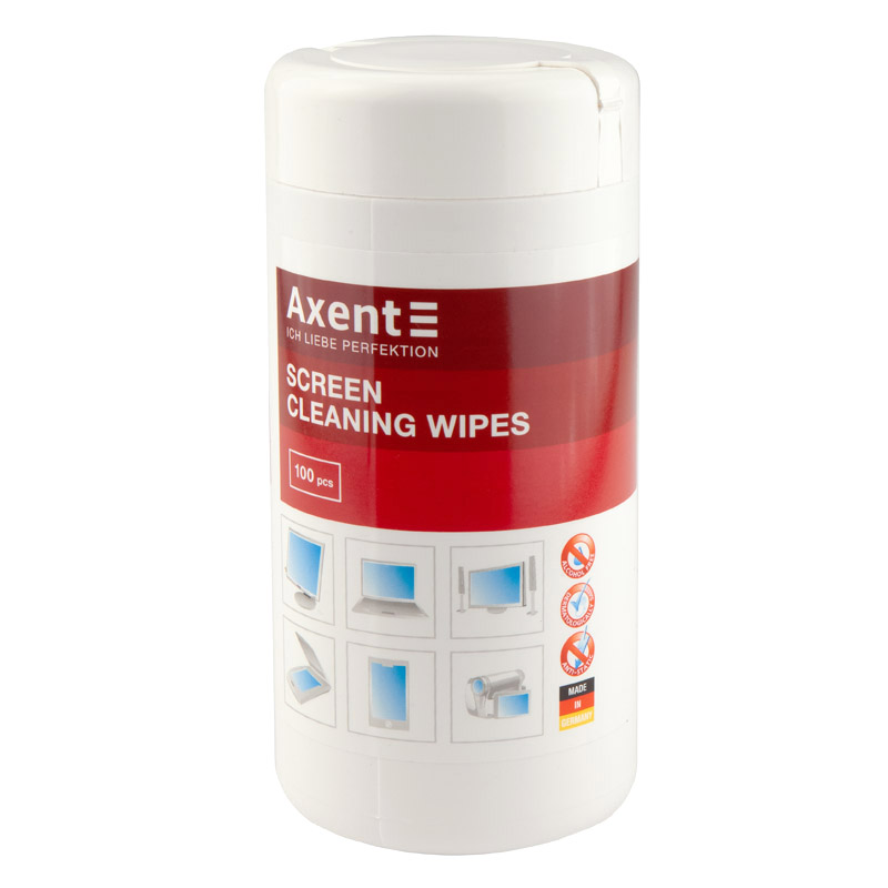 Cleaning accessories for screens and plastic surfaces